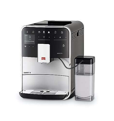 Melitta Caffeo Barista T Smart - Kaffeevollautomat - mit Milchsystem - App Steuerung - Direktwahltaste - stufenlos einstellbare Kaffeestärke
