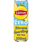 [Amazon Pfandfehler] LIPTON ICE TEA Sparkling Lemon Zero EINWEG Dosen (24 x 0.33 l) PRIME + Sparabo
