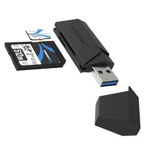[Prime] Sabrent SD / MicroSD Kartenleser (USB 3.2 Gen 1 Kartenleser, 5Gbps)