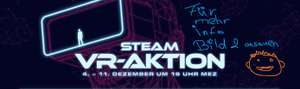 STEAM VR-Aktion! Steam VR Fest 2023-Sticker Kostenlose Abholen! Jeden Tag ab 19 Uhr !