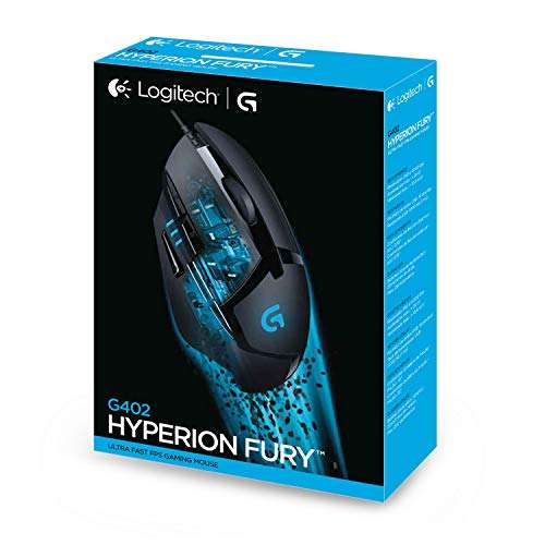 Logitech G402 Hyperion Fury Gaming Maus für 24,50€ inkl. Versand (Amazon UK)