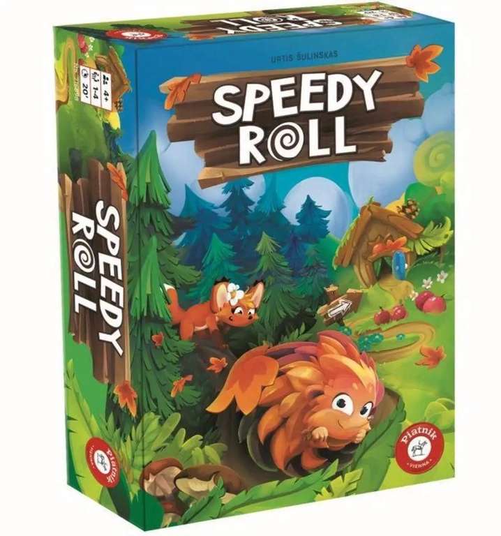 Brettspiel Speedy Roll - Piatnik 7168 | Kinderspiel des Jahres 2020