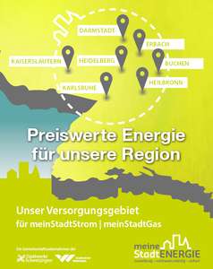 meineStadtEnergie - Strom zu "akzeptablem" Preis [Rhein-Neckar/Südhessen]
