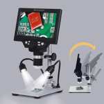Update 27. Juli: Neuer Rabattcode - Mustool G1200D Mikroskop mit Bildschirm, Akku und Beleuchtung