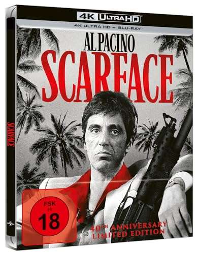 [Amazon] Scarface 4K Limited Steelbook Edition (4K UHD + Blu-ray)