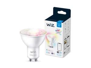 3mal WiZ 50W GU10 Spot Tunable White & Color Einzelpack [7,99€/Pro Stück] , Smart Home LED-Lampe