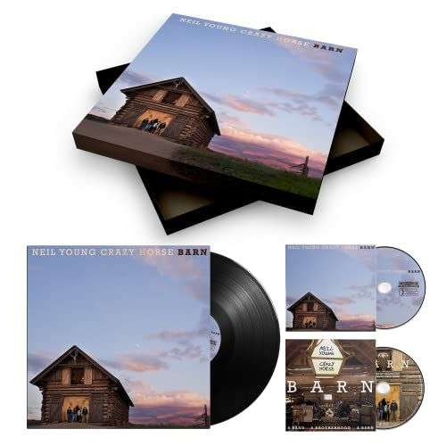 Neil Young & Crazy Horse - Barn Deluxe Edition, LP Box-Set, 1 Schallplatte + 1 Audio-CD + 1 Blu-ray [Amazon]