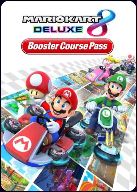MARIO KART 8 DELUXE BOOSTER PACK SWITCH KEY