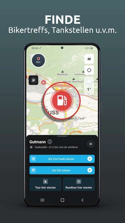 [Calimoto] Motorrad Routenplaner & Navi, Jahresabo mit Türkei Account günstiger (ohne VPN), Android & iOS