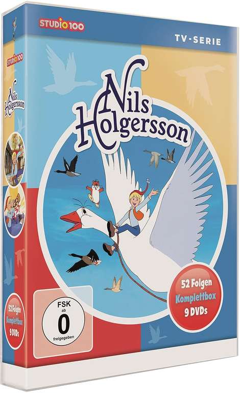 Nils Holgersson (1980-1981) - TV-Serien Komplettbox [9 DVDs] IMDb 7,5/10