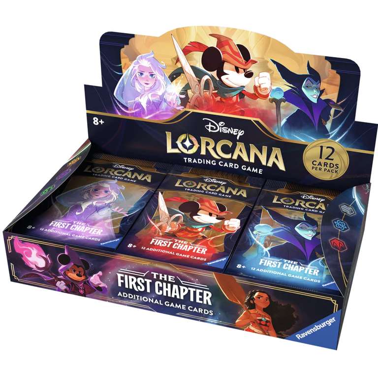 Disney Lorcana - The First Chapter Booster Display - englisch