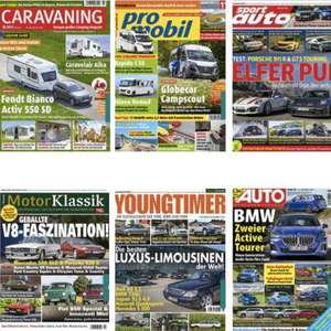 6 Monatsabo: Auto Motor & Sport für 55€ +50€ Amazon, Caravaning, Promobil, Auto Straßenverkehr, Youngtimer, Motor Klassik, Sport Auto
