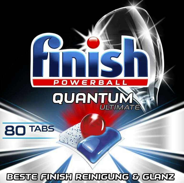 Finish Quantum Ultimate Spülmaschinentabs (Prime Sparabo)