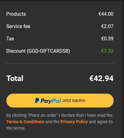 [Gamivo] 50€ Amazon Deutschland Guthaben / Geschenkkarte - schnell sein - LF 0,8555 - man kann mehrmals kaufen -> 100€ für 85,88€