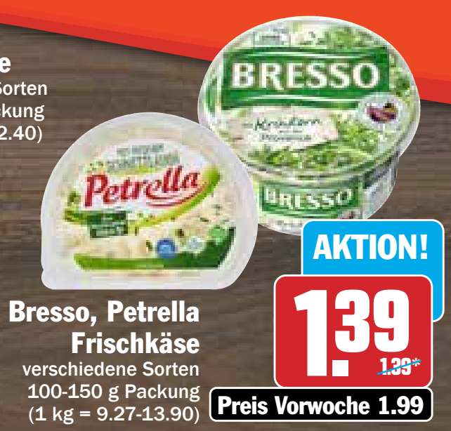 [HIT | marktguru] Petrella Frischkäse versch. Sorten für nur 0,39 € (vegan) oder 0,69 € (Milchbasis) je 125 g (Angebot + Cashback)