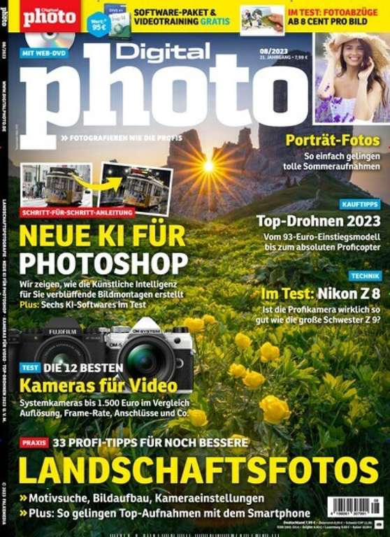 3 Fotomagazine im Abo, z.B. Foto Magazin für 135,40€ + 75 € BestChoice/70€ BC-Premium (inkl. Amazon)