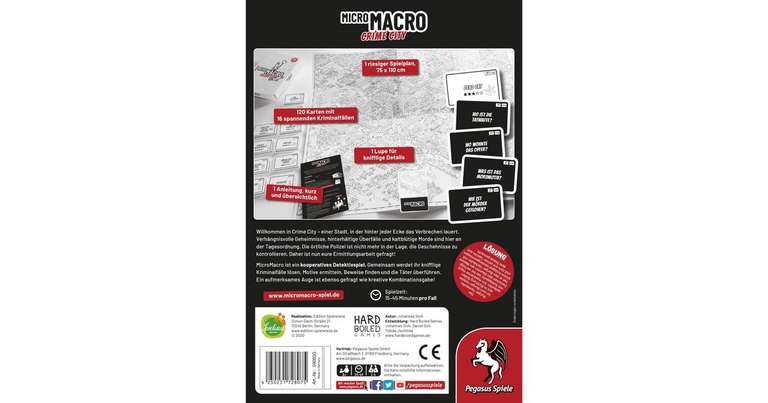 Micro Macro Crime City (Spiel des Jahres 2021)
