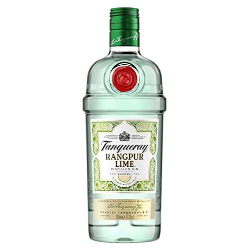 Tanqueray Rangpur Lime Gin | mit Zitrus | 5-fach destilliert | 41,3% vol | 700ml [PRIME/Sparabo; für 12,74€ bei 5 Abos]