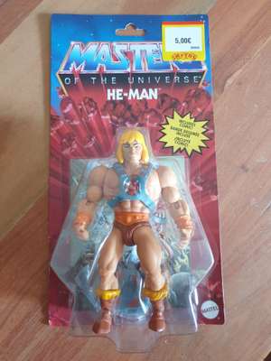 (LOKAL 91126) HE-MAN Masters of the Universe Mattel Actionfigur