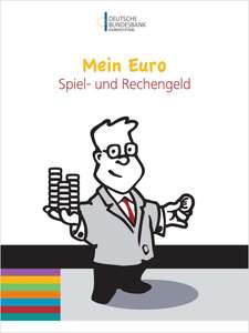 Mein Euro – Rechen- und Spielgeld in Münzen + Banknoten + Poster + Arbeitsblätter / Kinderbuch "Die Geldexperten" /Geld verstehen (Lehrbuch)