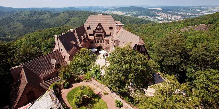 Thüringen: 2 Nächte | 5* Romantik Hotel Auf der Wartburg | Frühstück, Vitalbereich, Eintritt NP & Baumwipfelpfad | DZ ab 330€ zu Zweit
