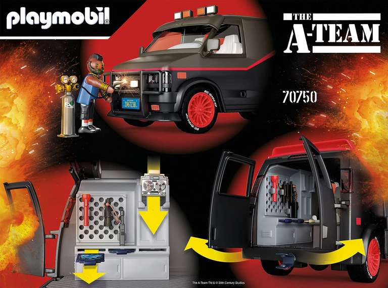 Playmobil 70750 The A-Team Van - im ikonischen Design (Prime)