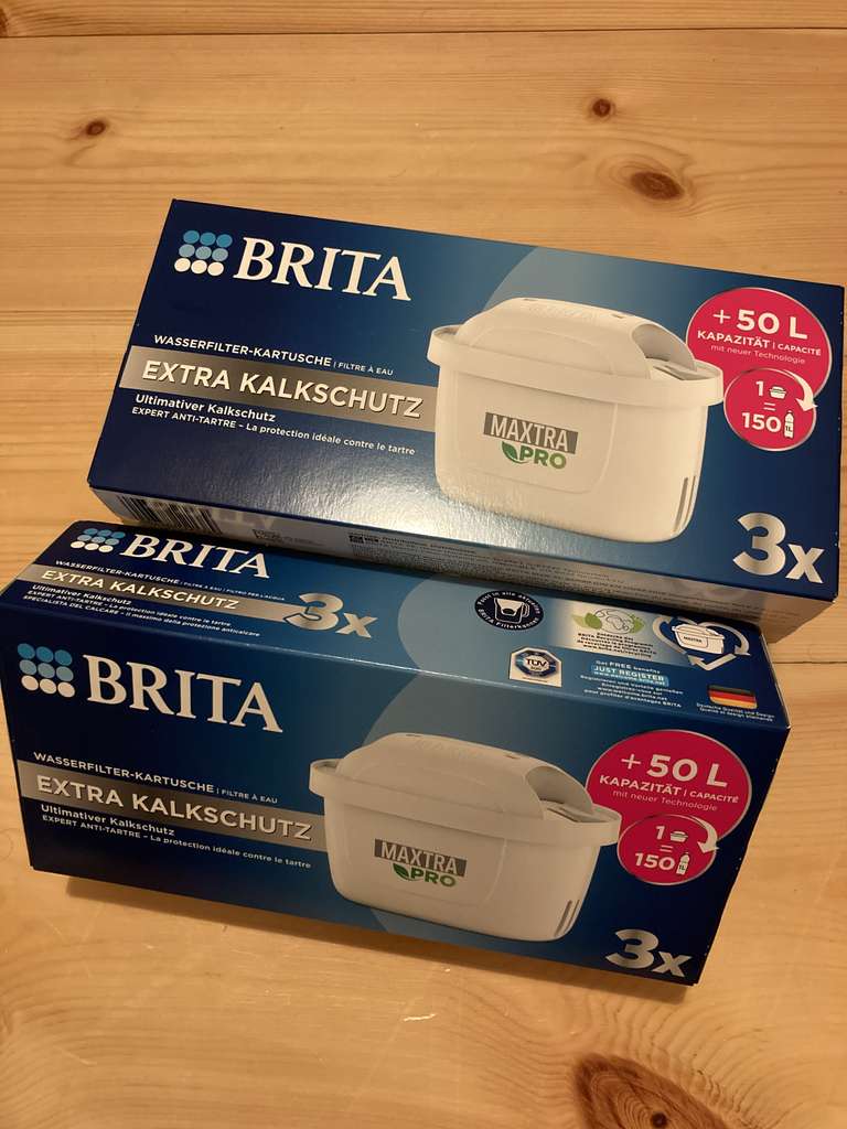 Kaufland] BRITA Wasserfilter-Kartusche MAXTRA PRO Extra Kalkschutz – 3er  Pack