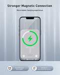 Baseus Magsafe Powerbank 6000mAh, Magnetische Powerbank für iPhone 14/13/12 Serie, Drahtloses Laden, USB-C Schnellladefunktion PD 20W