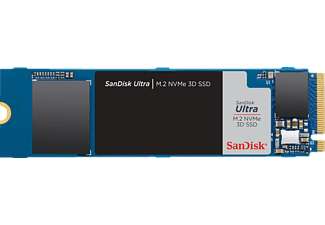 SANDISK Ultra 3D SSD Festplatte, 1 TB Interner Speicher PCI Express,