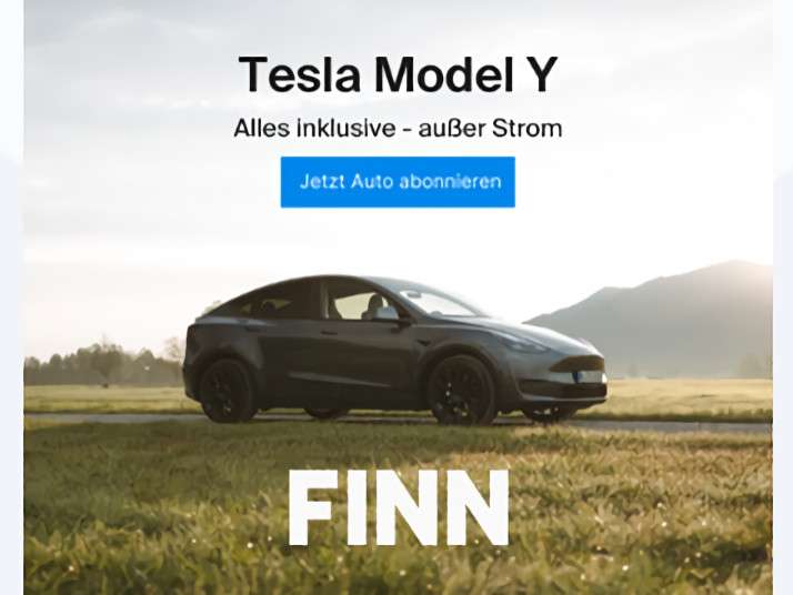 (GMX & Web.de) Finn Auto Abo mit CO2-Ausgleich - 120 € bzw . 220€ Cashback - durch Auszahlung von Webcent