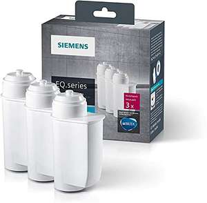 [Prime] Siemens BRITA Intenza Wasserfilter TZ70033 für Kaffeevollautomaten der EQ.Serie und Einbauvollautomaten - 3 Stück