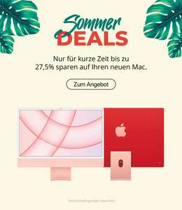 MacTrade Sommerdeals - Apple Produkte stark reduziert- Macbook Air 13 (mit Finanzierung)
