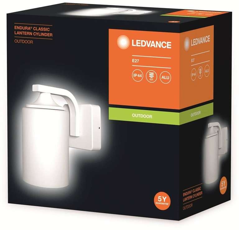 Ledvance Deals bei Pollin: Smart+ Wifi Orbis Cromo Deckenleuchte | Endura Classic Lantern Cylinder Außenwandleuchte | 3x E14 LED-Lampe