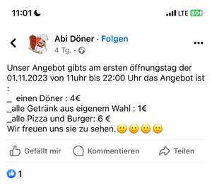 Regional: enkirch Döner und Pizza zur Neueröffnung günstiger