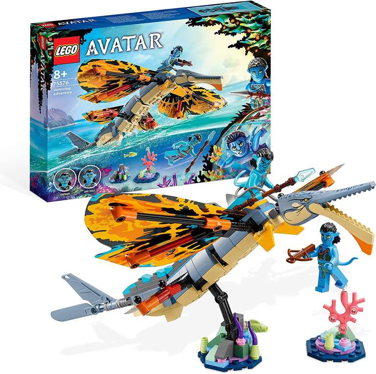 LEGO Avatar - Skimwing Abenteuer (75576, 259 Teile, ~7 Cent pro Stein)