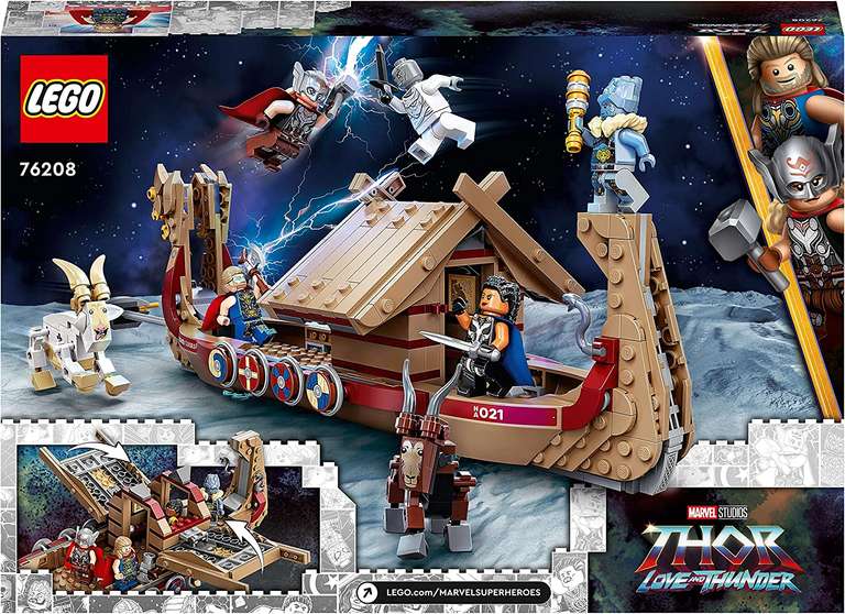 [Galeria-Kundenkarte und Codeanwendung] LEGO 76208 Marvel Thor - Das Ziegenboot