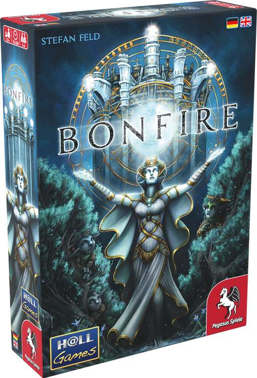 Bonfire | Brettspiel für 1 - 4 Personen ab 12 Jahren | ca. 70 - 100 Min. | mehrsprachig (DE & ENG) | BGG: 7.7 / Komplexität: 3.62