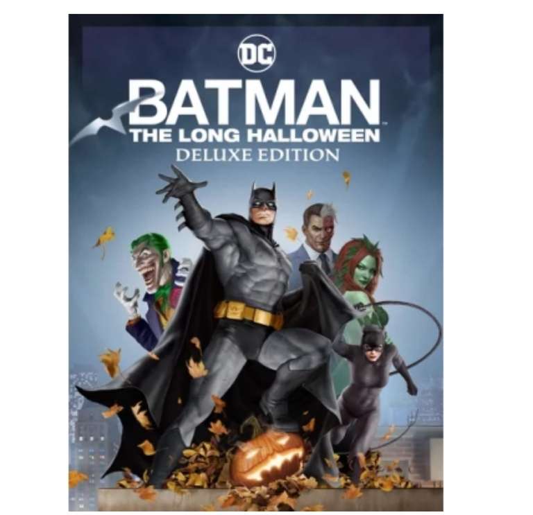 Batman The Long Halloween Deluxe Edition (Teil 1 & 2) auf AppleTV, GoogleTV, Amazon