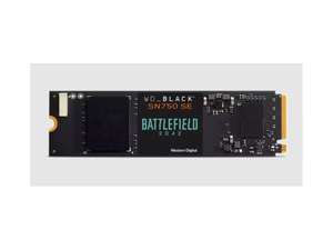 1 TB SSD NVME - Western Digital Black SN750 SE Battlefield 2042 PC Game Code Bundle