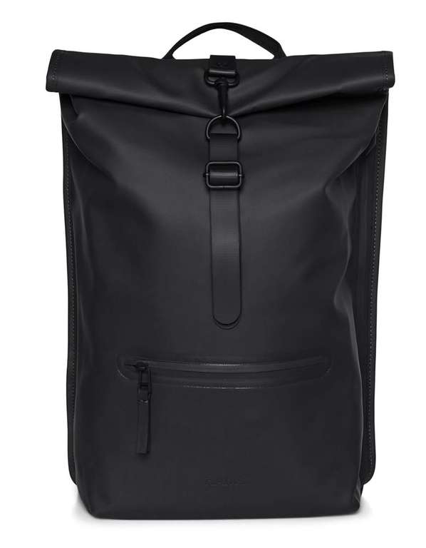 Rains | Rolltop Rucksack | 13160 | Backpack large - schwarz | black für nur 66 Euro