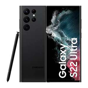 Samsung Galaxy S22 Ultra 5G 128 GB S908 Phantom Black Dual SIM EU ohne Simlock,