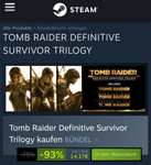 Tomb Raider Trilogie mit allen DLCs - Steam Deck kompatibel