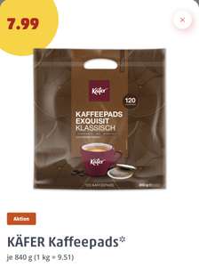 [Penny] Käfer Kaffeepads - 9,51€ / kg