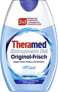 Theramed Zahncreme 2in1 Original, für antibakteriellen Rundumschutz, 1er Pack (1 x 75 ml) (Prime)