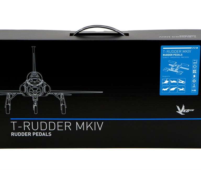 VKB-Sim T-Rudder Pedale MK IV - Rabattiert wegen Abverkauf vor dem Release von MK V