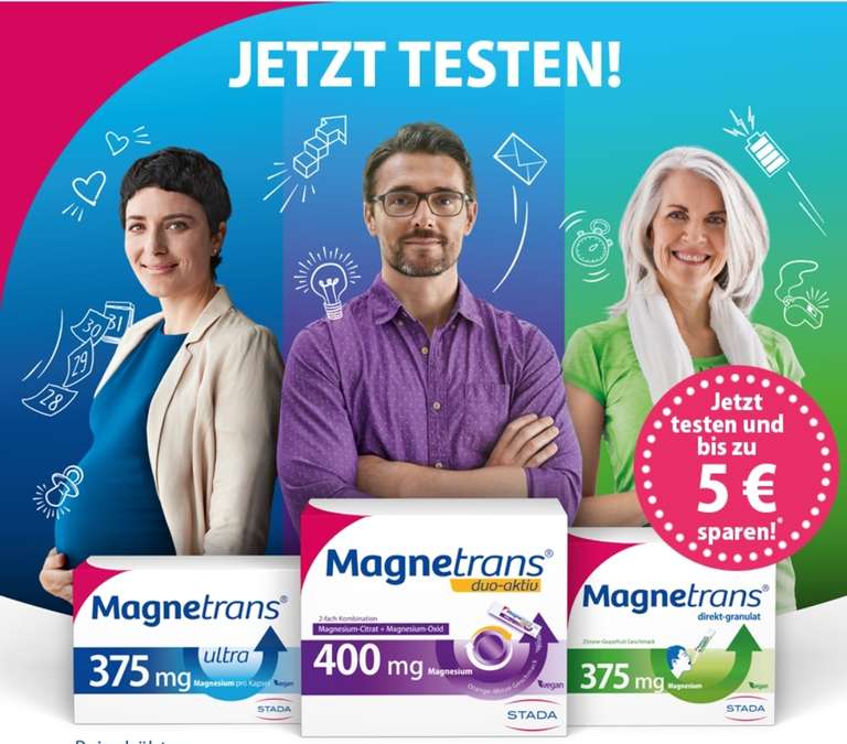 Magnetrans Magnesium 2-5€ Cashback