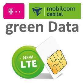 Telekom Netz / Datentarif: Freenet MD Telekom green Data XL (25GB LTE / 300Mbit) 12,99€/M - 0€AG