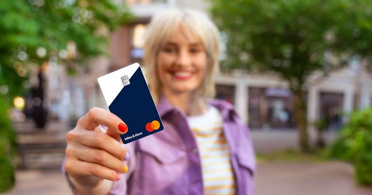 Neue Miles & More Kreditkarte ohne monatliche Gebühren , pro 2 Euro 1 Meile sammeln