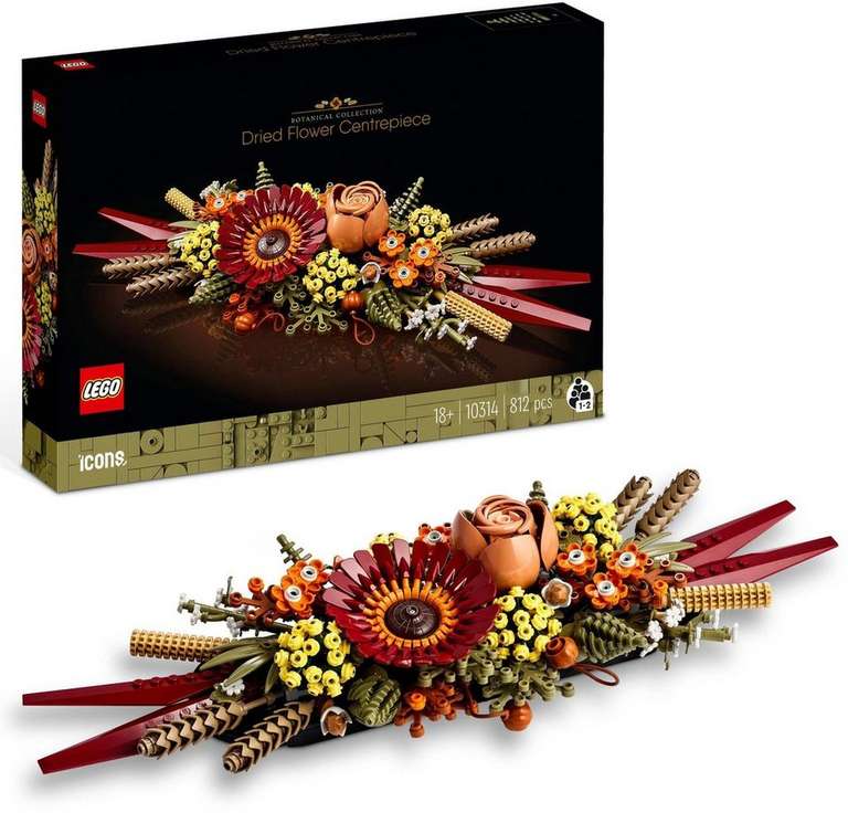 LEGO Botanical Collection Trockenblumengesteck (10314) für 32,55 Euro [Otto Lieferflat]