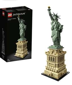 LEGO 21042 Architecture Freiheitsstatue, Modell zum Bauen, New York Souvenir, Geschenkidee für Kinder und Erwachsene